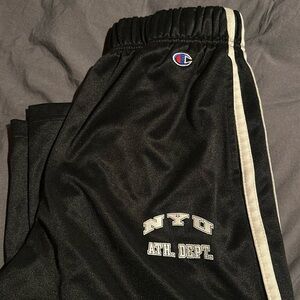 NYU workout pants